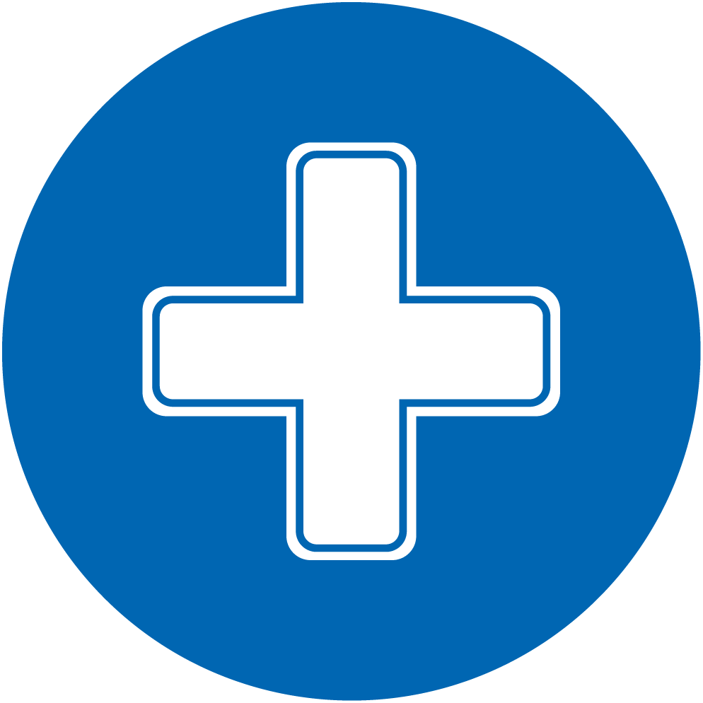An icon of the medical cross symbol