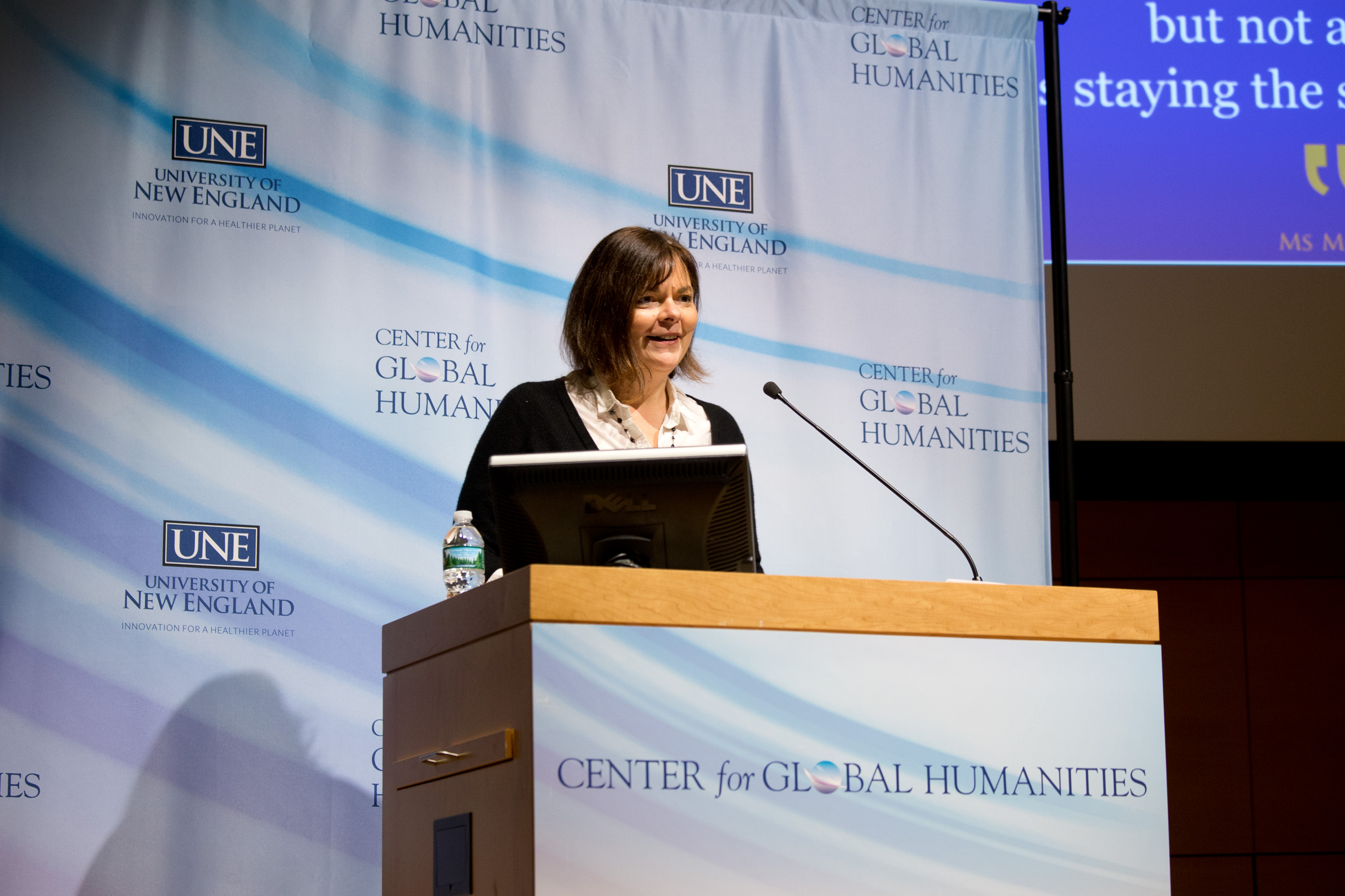 Susan Silberberg lecturing