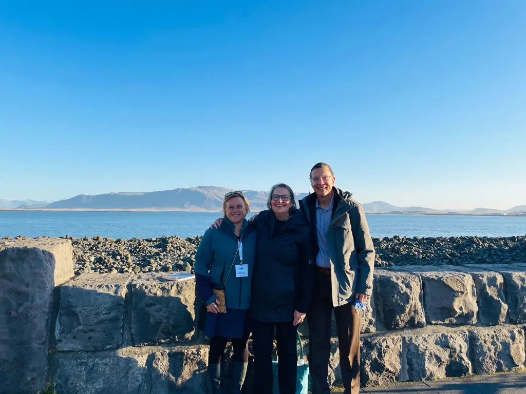 Holly Parker, Karen Houseknecht, and James Herbert