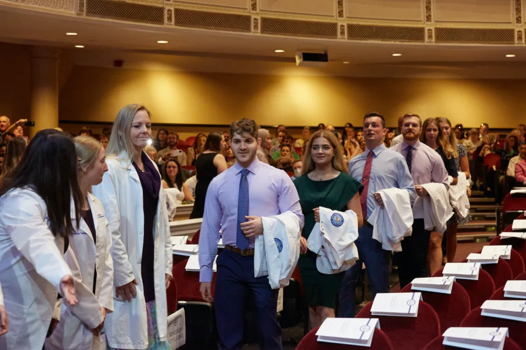 White Coat students