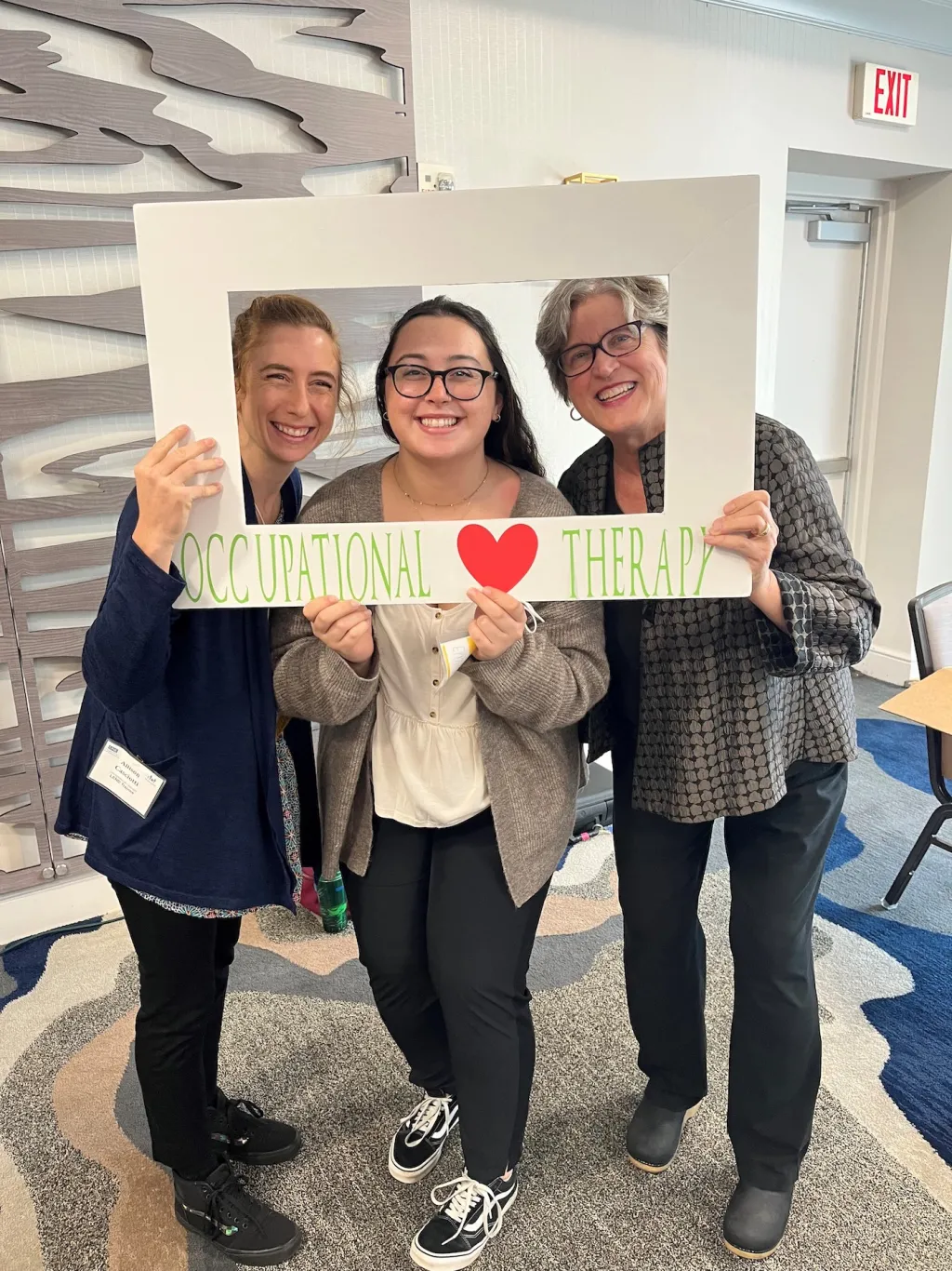 LEND trainees with Kate Loukas