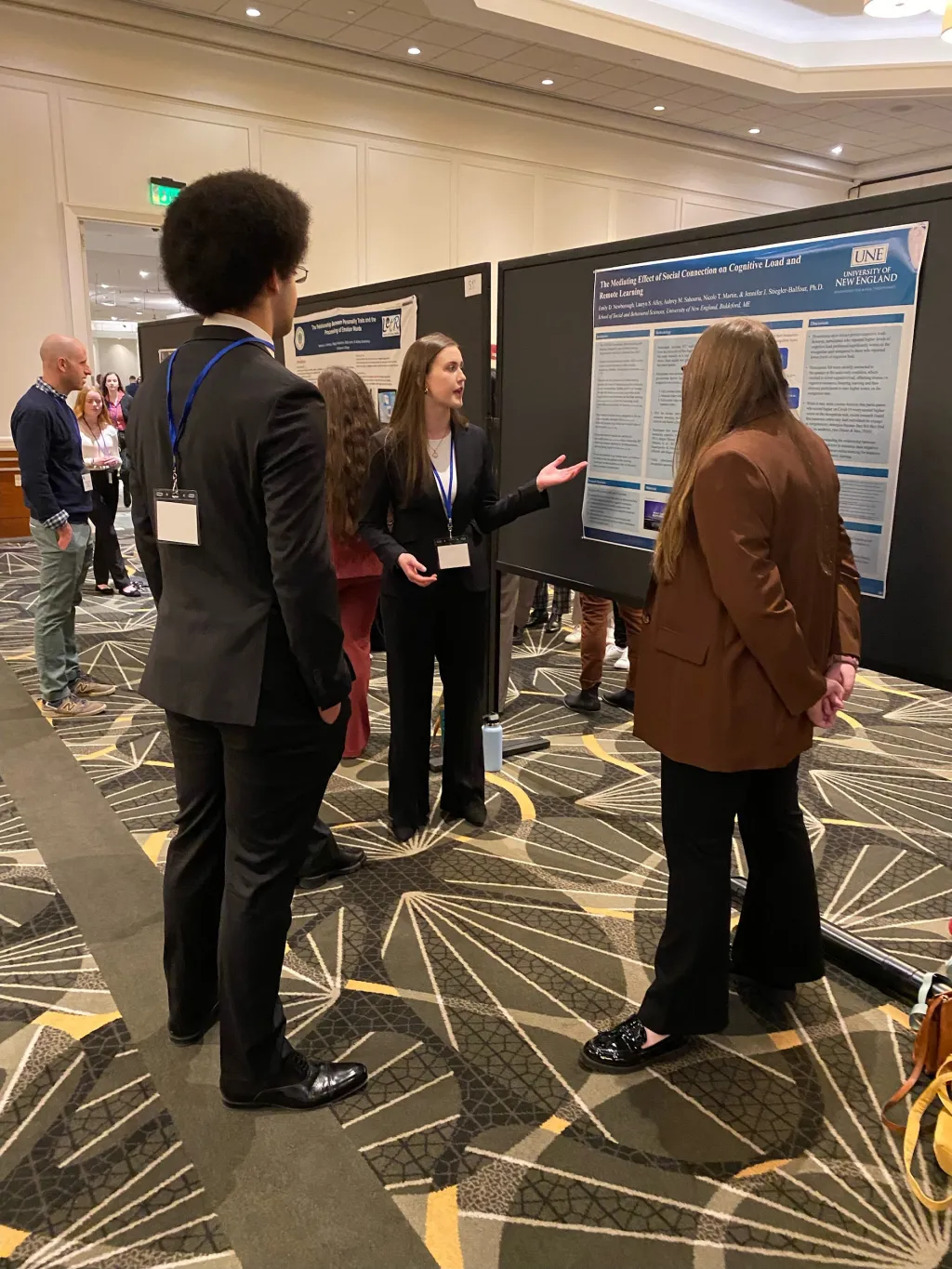 Lauryn Alley presents her research