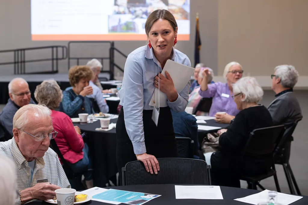 center for health aging event with the legacy scholars