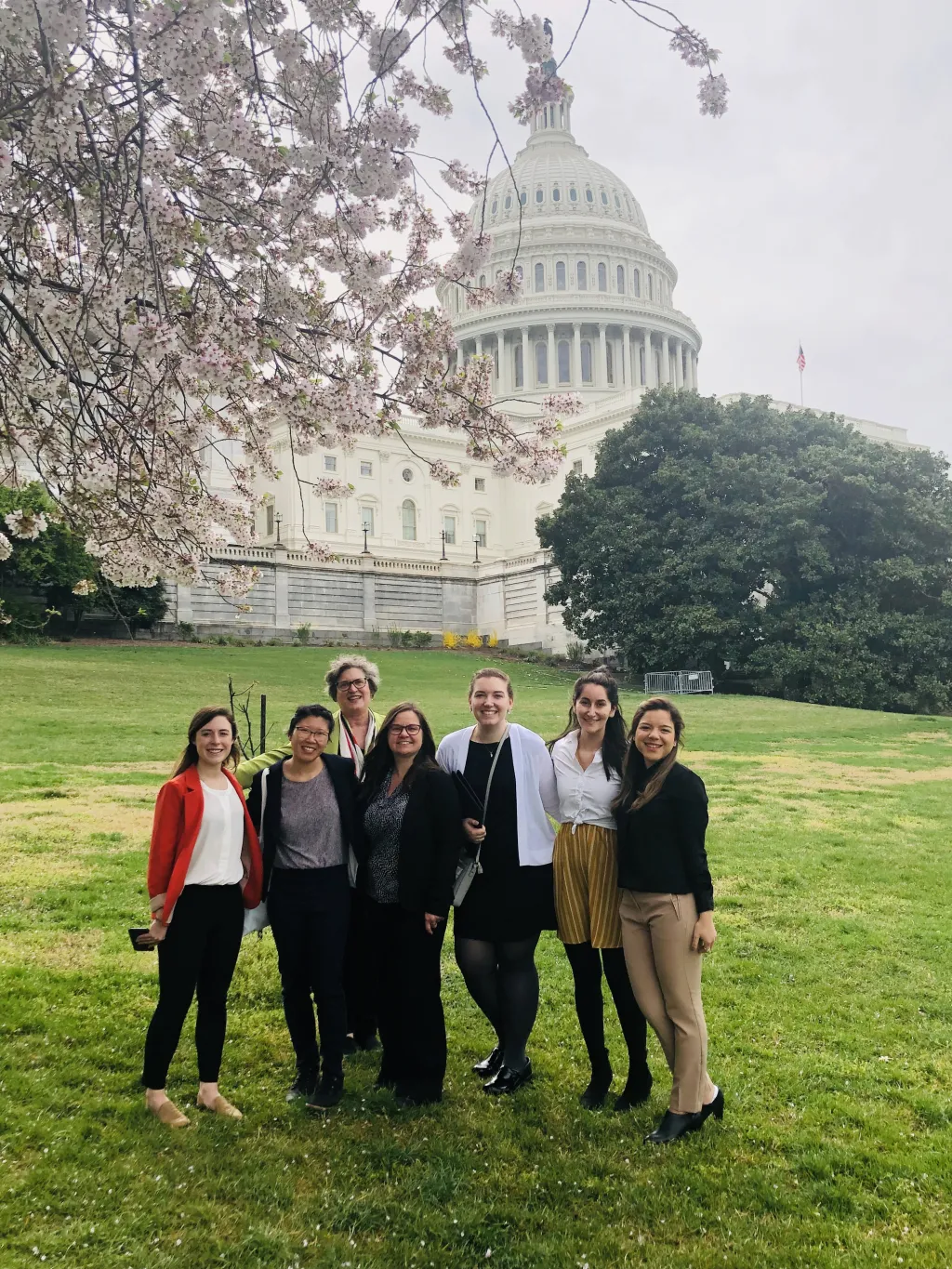 In addition to attending the Disability Policy Seminar, the LEND trainees performed advocacy work on Capitol Hill for a variety