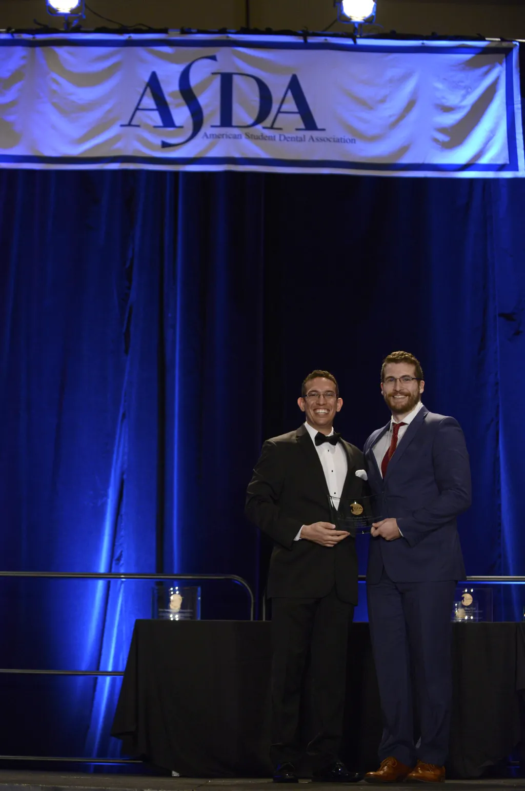 Nate O'Neill receives his ASDA Gold Award (Caught in the Moment Photography)