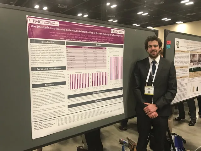 James Townsend (DPT ’15) gave a Sports Section Poster Presentation