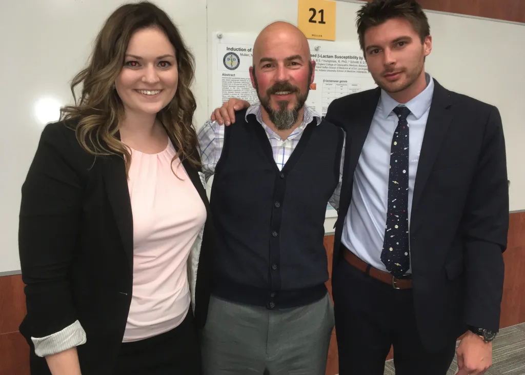L-R: Katherine Cone, Keynote Speaker Ron Korstanje and Nate Mullen 
