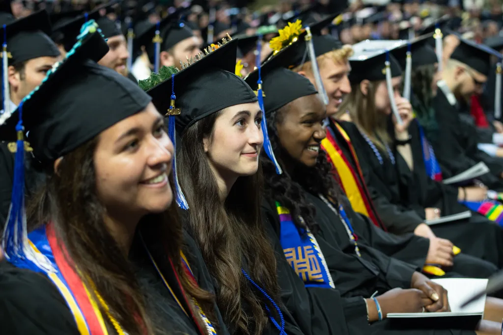 President Herbert told the graduates “Don’t ever stop learning and growing."