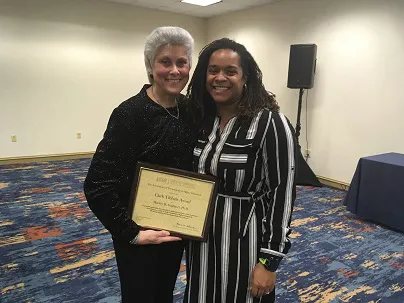 Gugliucci and nominator Candace Brown