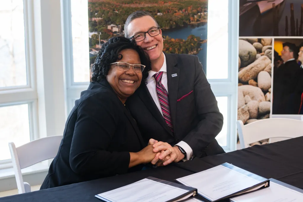 “We have two real gems right here in southern Maine and we’re going to put them together for this accelerated program.