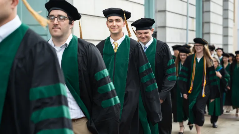 Maine-matched physicians graduating from UNE reflect on making a difference through in-state residencies 