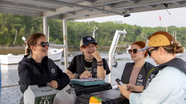 UNE researcher fills gap in Gulf of Maine harbor porpoise data