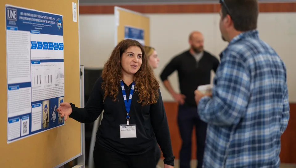 Kayden Haylock ’26 an Athletic Training major