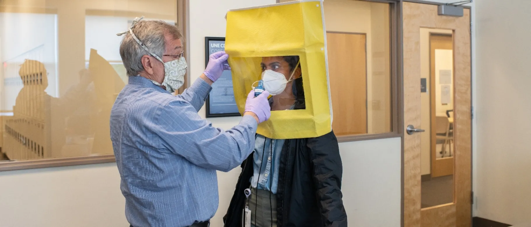 N95 mask fitting
