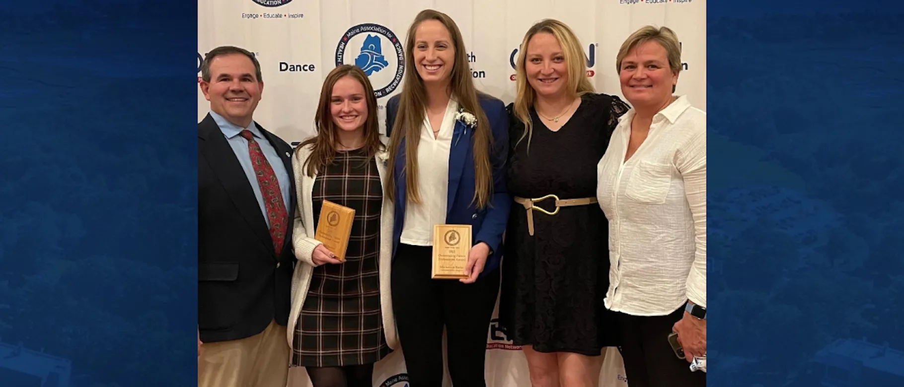 MAHPERD awards ceremony