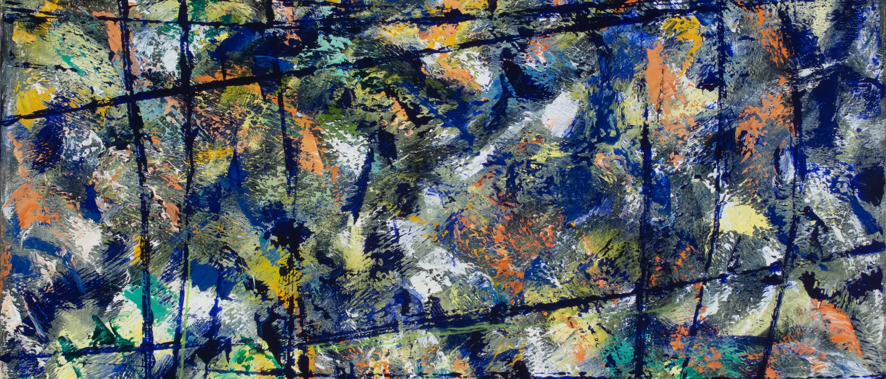 “Morning View” by Dahlia K. Mann. Acrylic. 24”x30.”