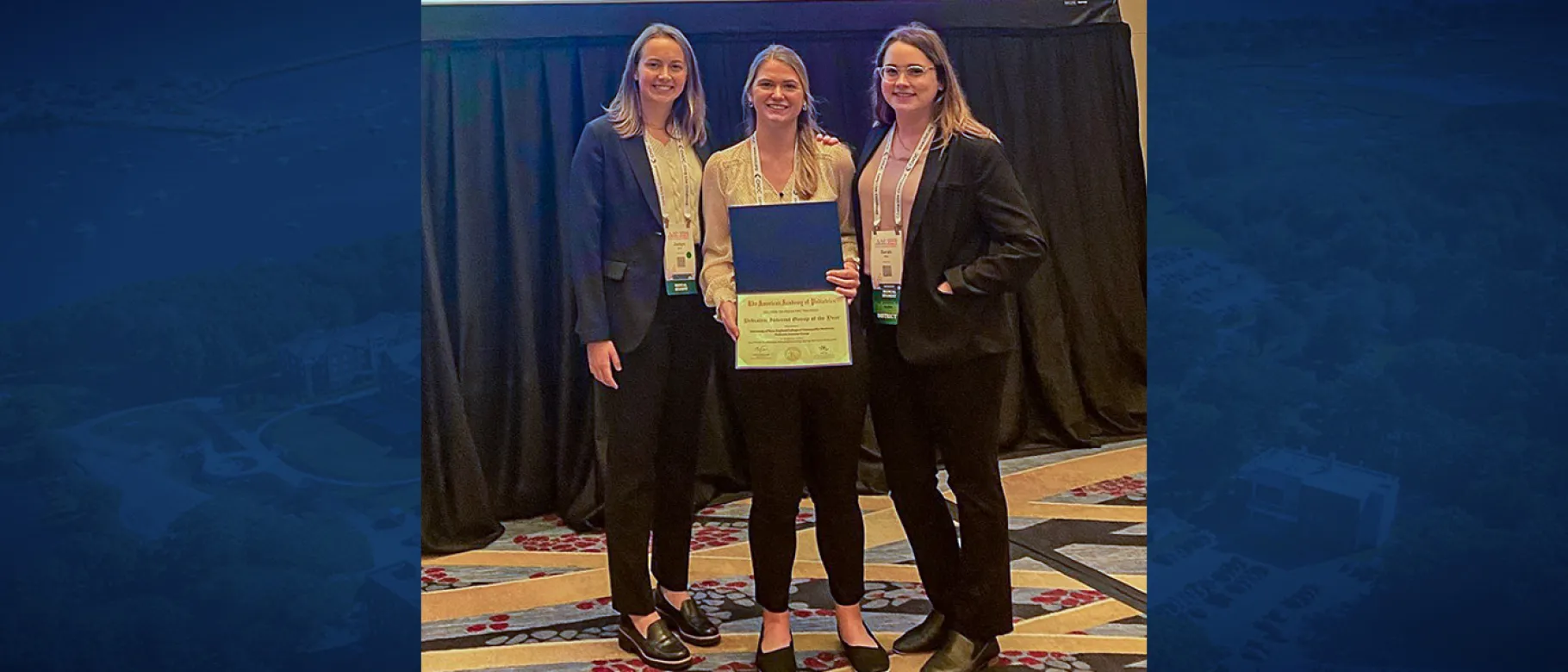 UNE Pediatrics Club award