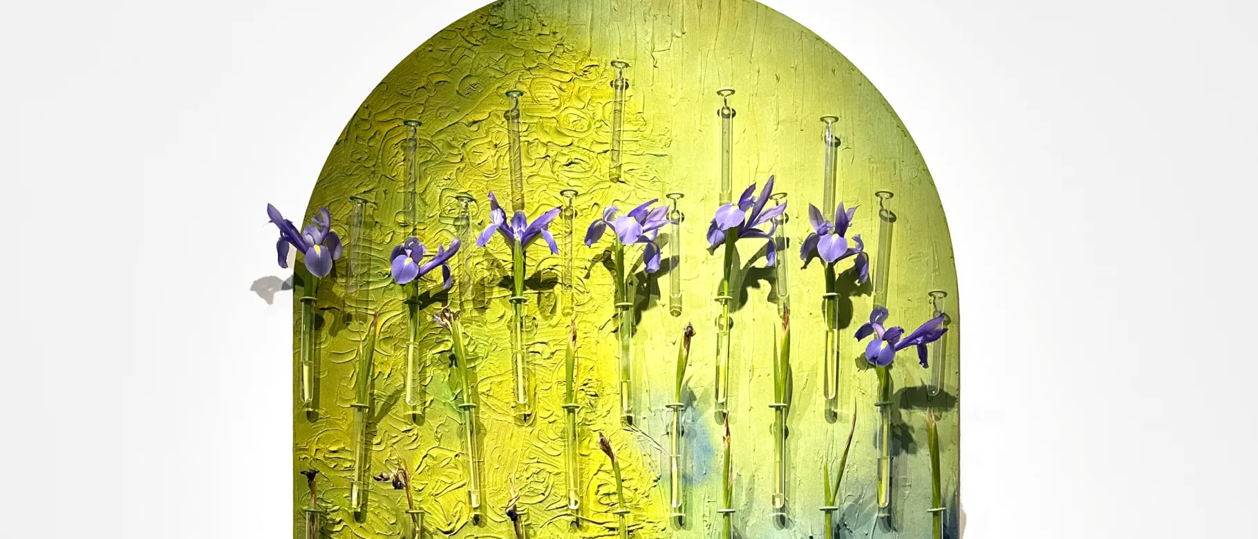 A mixed-media art piece