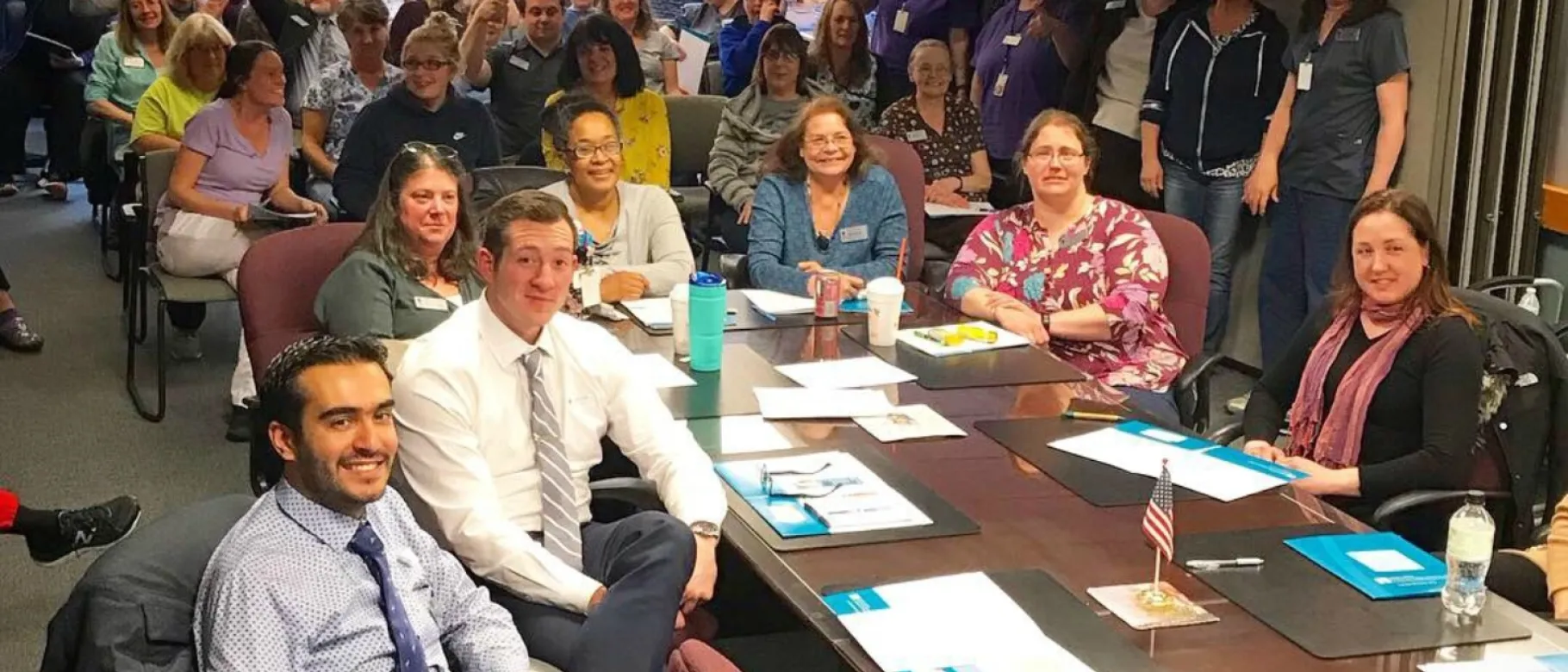 College of Dental Medicine faculty and students recently attended a workshop on serving older patients