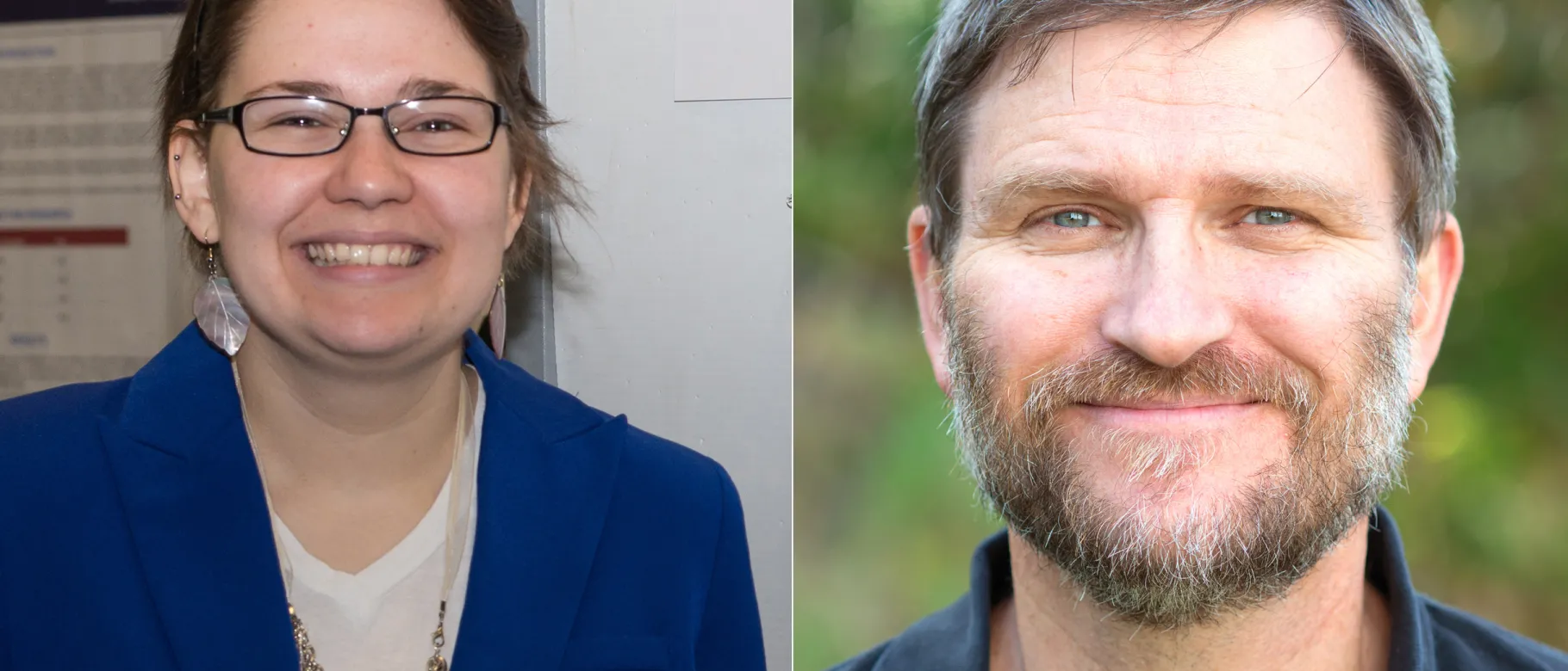 Kate Hruby and James Vesenka