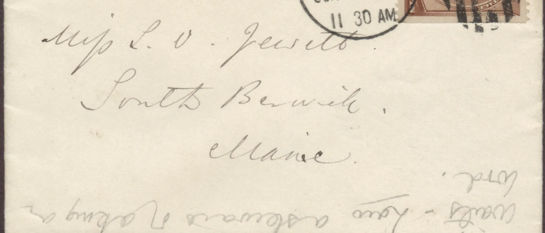 photo of archive letter