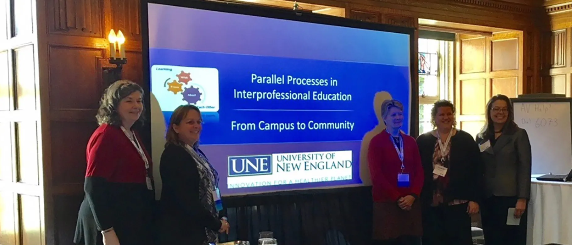 UNE faculty and staff present at Collaborating Across Borders VI conference