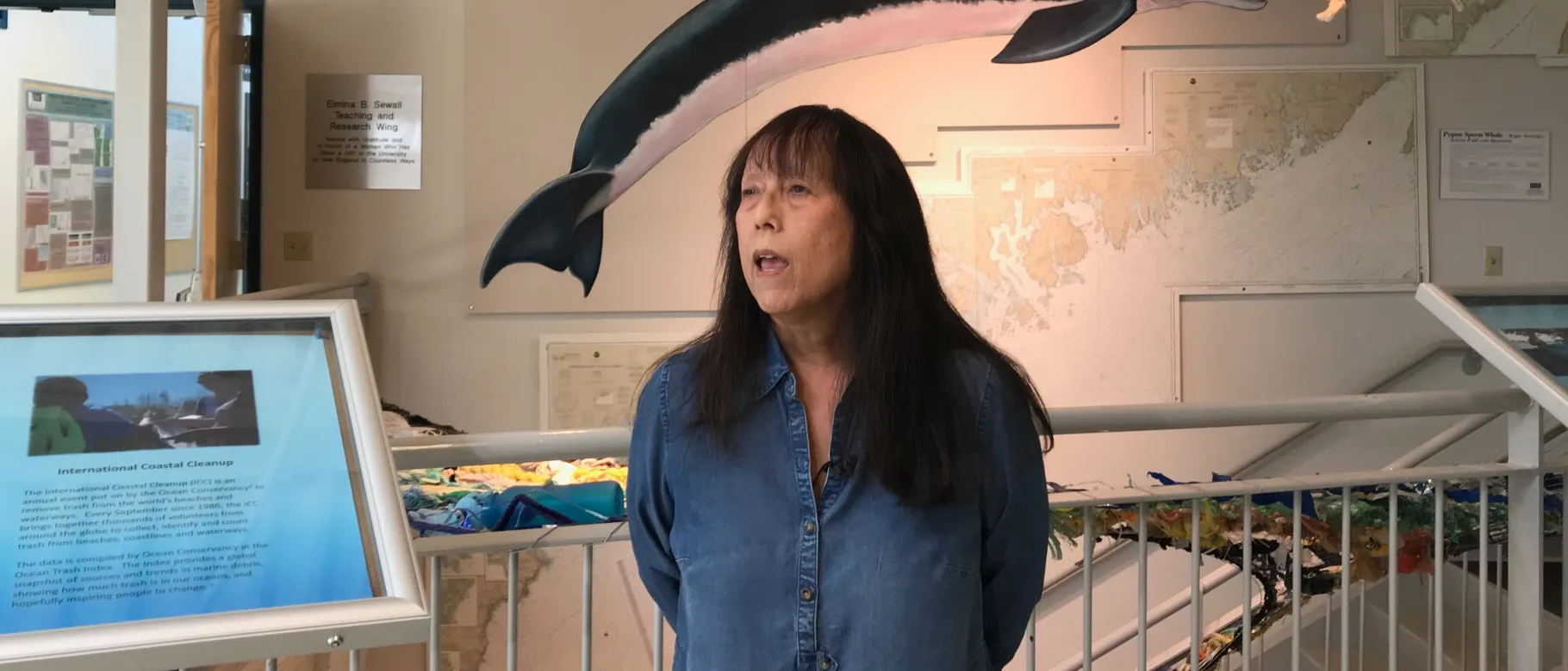 Kathryn Ono, associate professor in the School of Marine Programs