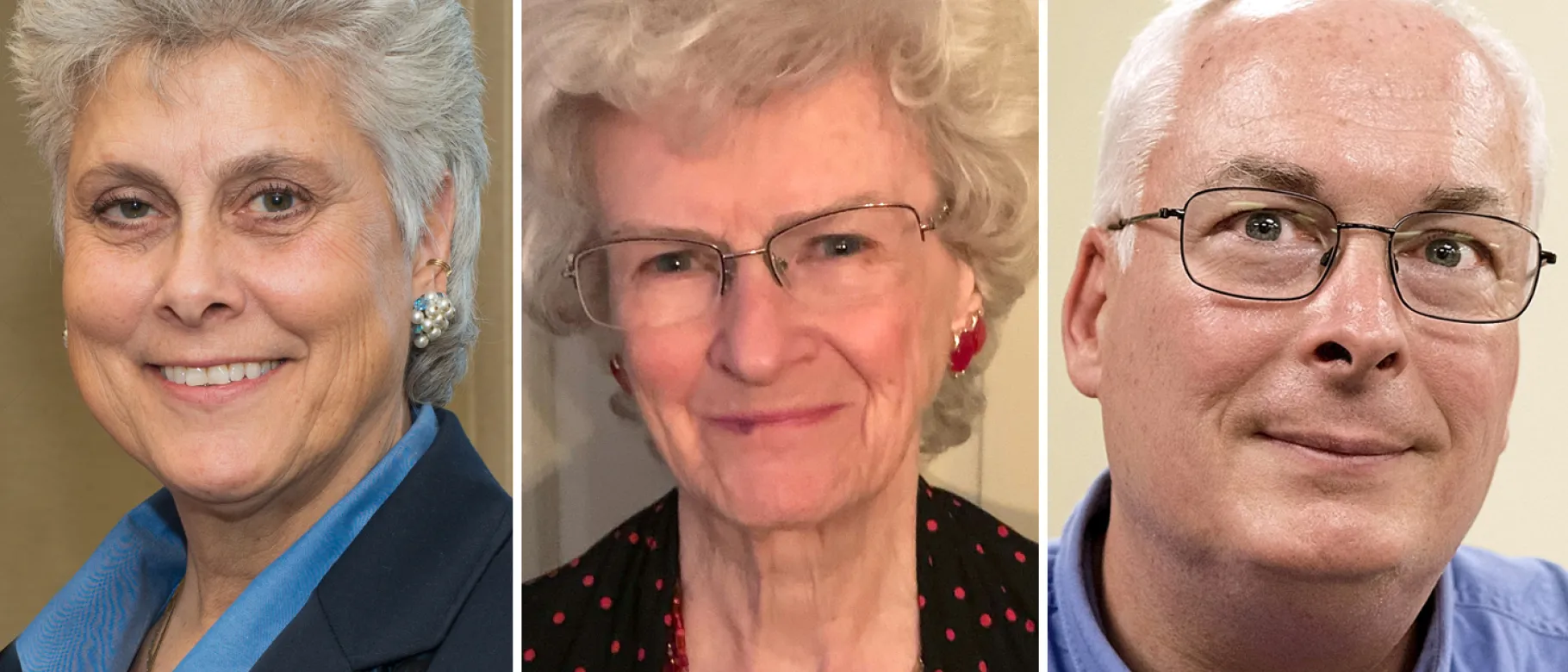L-R: Marilyn Gugliucci, Shirley Weaver, and Tom Meuser