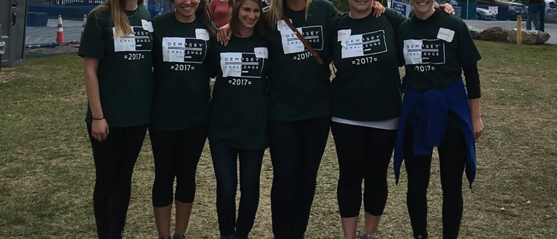 Members of the Portland chapter of the UNE Oncology Club