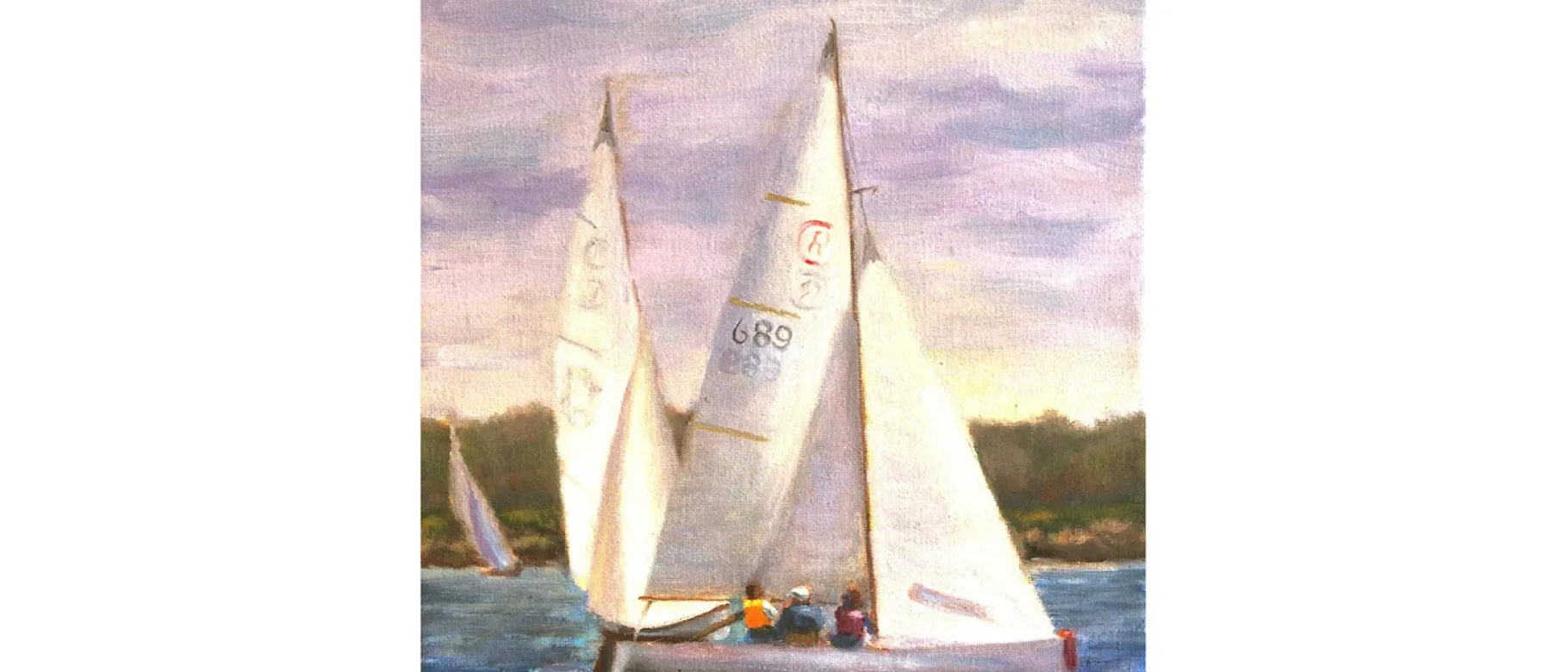 "Rounding the Mark" by Diana Kilfoil