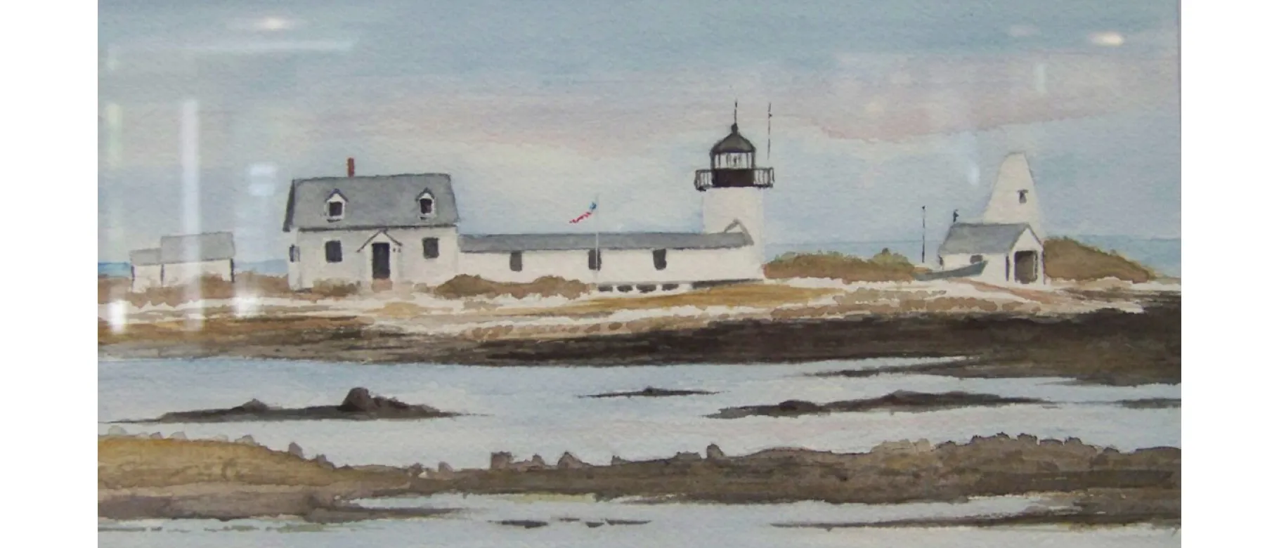 "Goat Island Lighthouse" by Paul McDonough