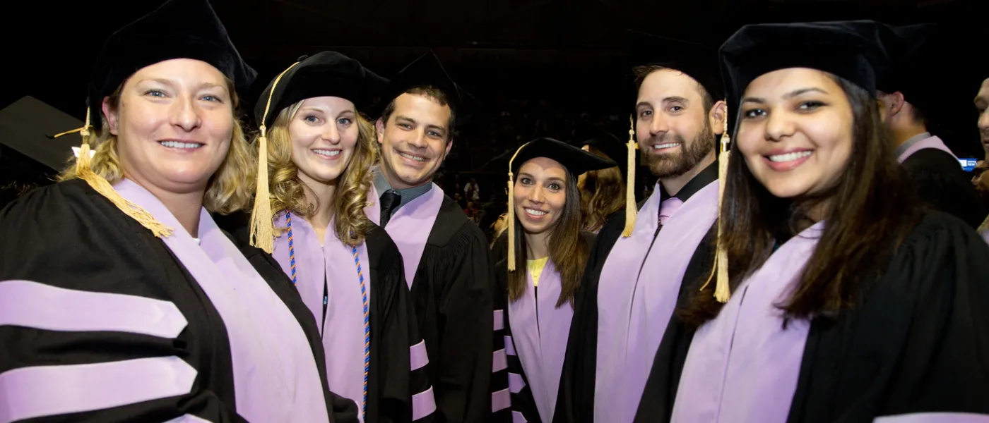 Graduates at Commencement 2017