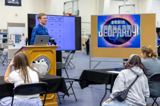 Eighth UNE Brain, Body, and Wellness Fair teaches public about brain's limitations, wonders