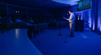 The third Health Care Story Slam at the University of New England included eight storytellers with varied personal tales of empathy and resilience – rounding out a troupe of performers that included individuals from marginalized communities.
