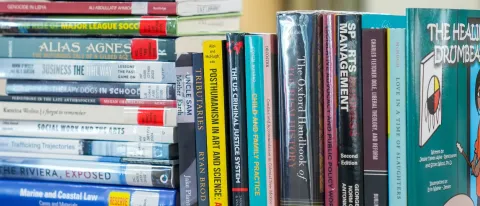 Books from UNE Author Event Hosted by UNE Library Services