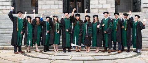 The 13 doctors hooded on May 15 and headed to Maine hospitals share their experiences with the state’s health care ecosystem, saying that staying in-state was always their end-goal