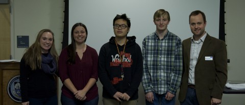 Haley Lawlor, Bao Nguyen, Jacob Bilsky, Elizabeth Roy and Mike Burman