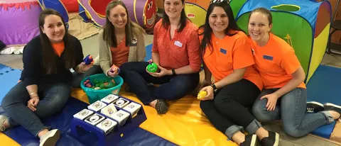 Emily Moreau, Lindsey Garehan, Meghan McNierney, Victoria DeGeorge and Ariella Wrubleski