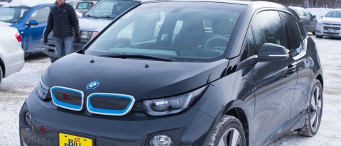 UNE brings electric car charging stations to campus