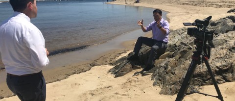 Charles Tilburg was recently interviewed by WGME's Dam Lampariello about climate change in Maine