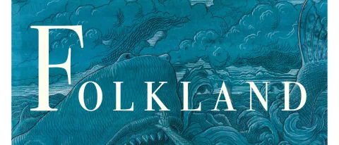Stephen Burt's "Jonah and the Whale" is featured on the exhibit's poster