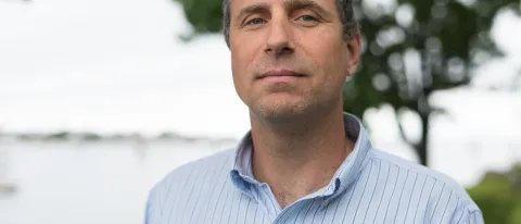 Michael J. Cripps, associate professor, director of composition and chair in the Department of English