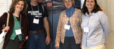 Amy Amoroso, Michael Cripps, Carole Center and Jen Gennaco recently presented at a regional writing conference