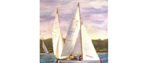 "Rounding the Mark" by Diana Kilfoil