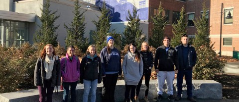 Noah Perlut's current team of student "squirrelologists"