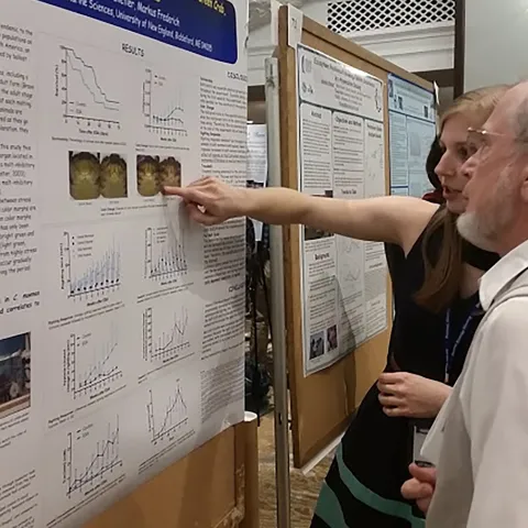 Gwen Pelletier presents her research